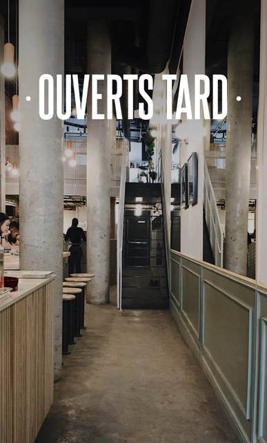 Cover of Les Meilleurs Cafés Ouvert Tard 🌚