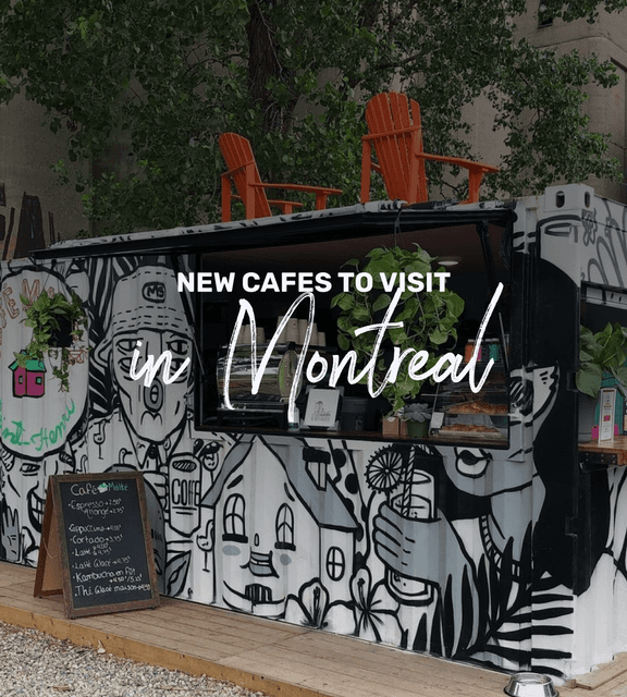 Cover of New cafes to visit in Montreal