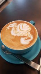 Meilleur dessin sur café!