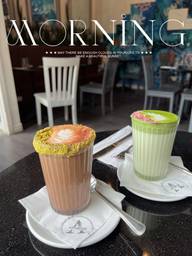 Pistachio latte 