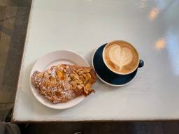 Worth the wait at Shaughnessy. Almond croissant is sublime. 