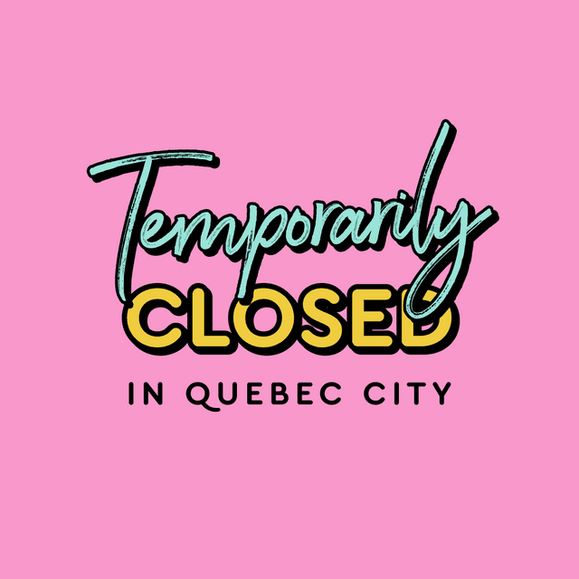 Cover of Coffee shops in Quebec City closed during the quarantine