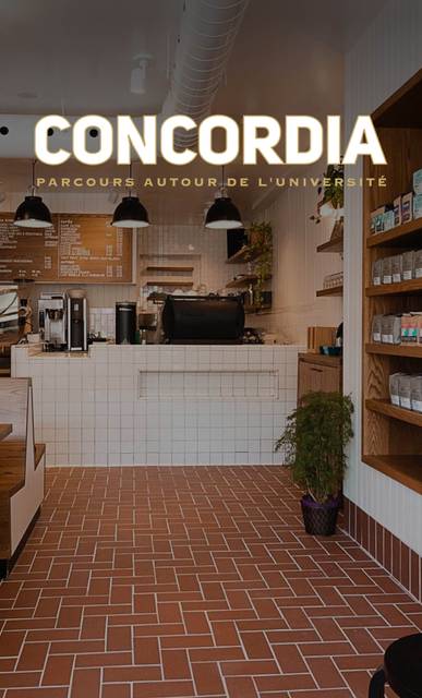 Cover of Les meilleurs cafés autour de Concordia
