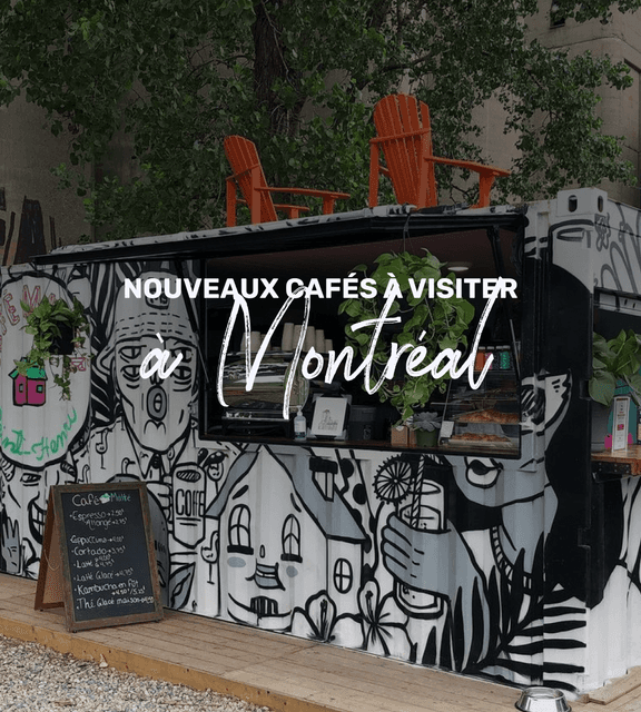 Cover of Nouveaux cafés à visiter à Montréal