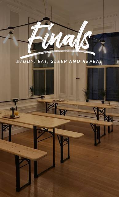 Cover of The Best CafÃ©s to Study for Finals 