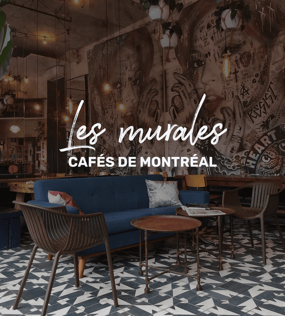 Cover of 11 cafés à Montréal où tu peux admirer de belles oeuvres d'art en prenant ton café