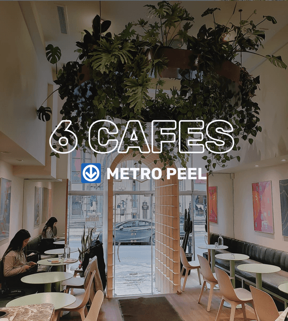 Cover of Cafes near metro Peel 