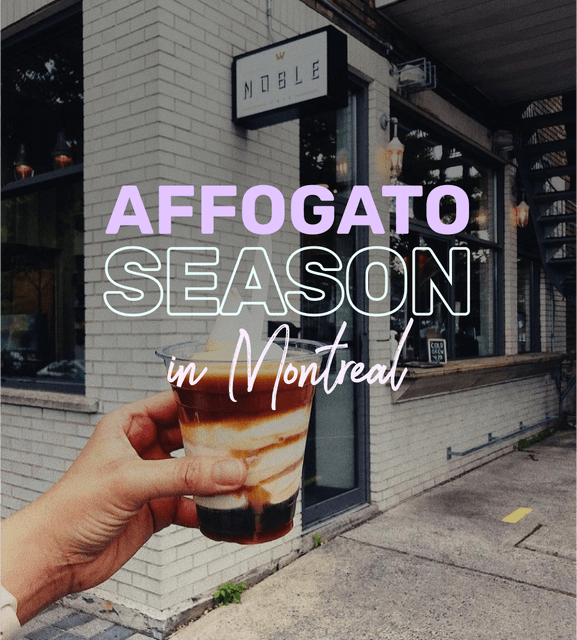 Cover of  Cafes in Montreal where to pick delicious affogato ðŸ�¦â˜•ï¸�