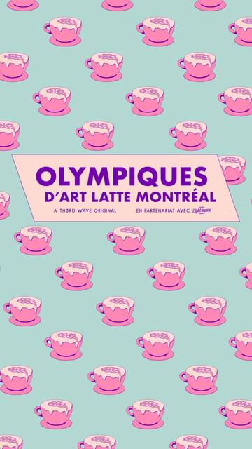 Cover of Olympique d'Art Latte - Montréal 2018