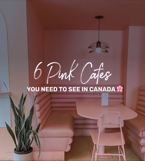 6 pink cafes you need to see in Canada 🌸 Th3rdwave